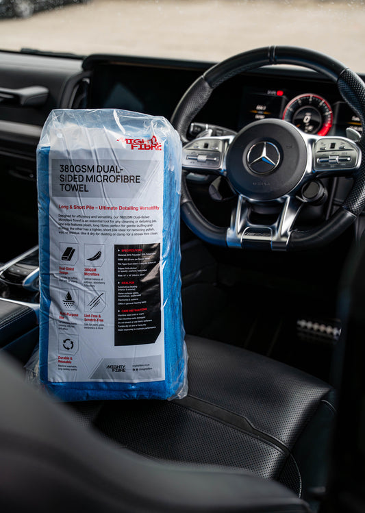 380GSM DUAL-SIDED MICROFIBRE TOWEL